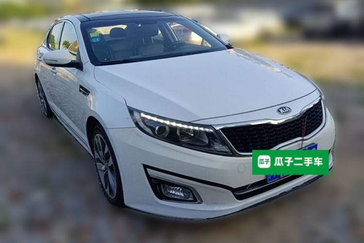 Used Kia K5 2014 2.0L Automatic LUXURY Front Right 45 Deg