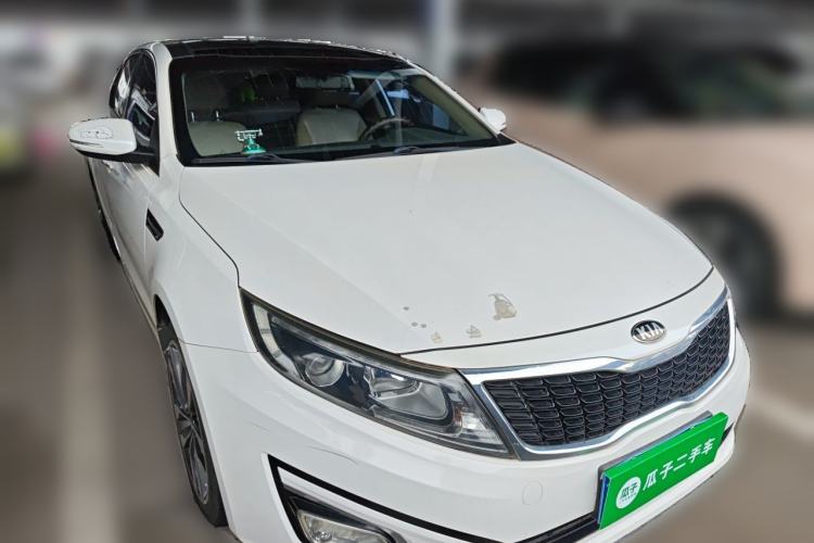 Used Kia K5 2014 2.0L Automatic LUXURY Front Right 45 Deg