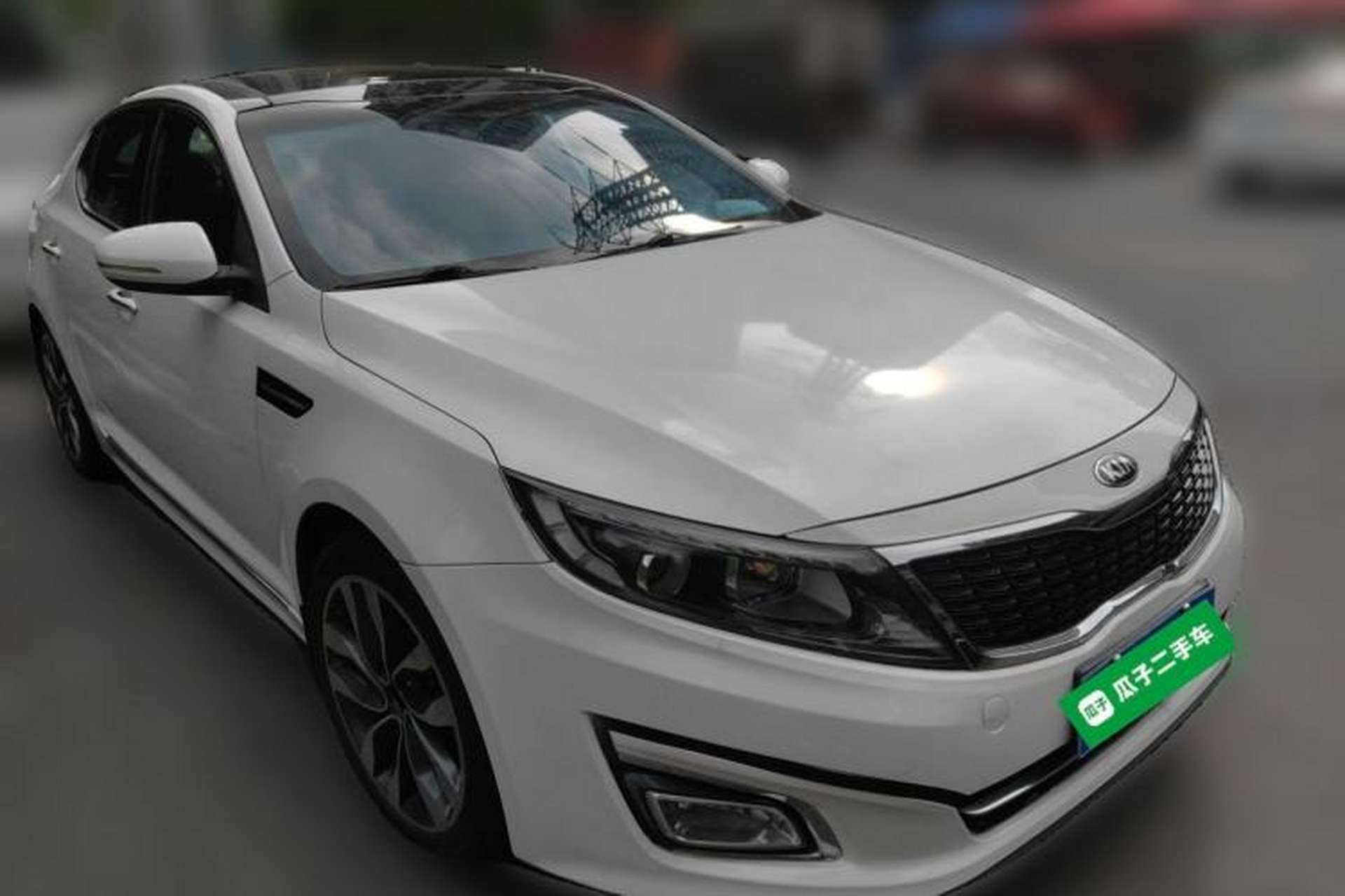 Used Kia K5 2014 2.0L Automatic LUXURY Front Right 45 Deg