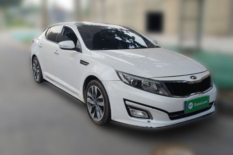 Used Kia K5 2014 2.0L Automatic LUXURY Front Right 45 Deg