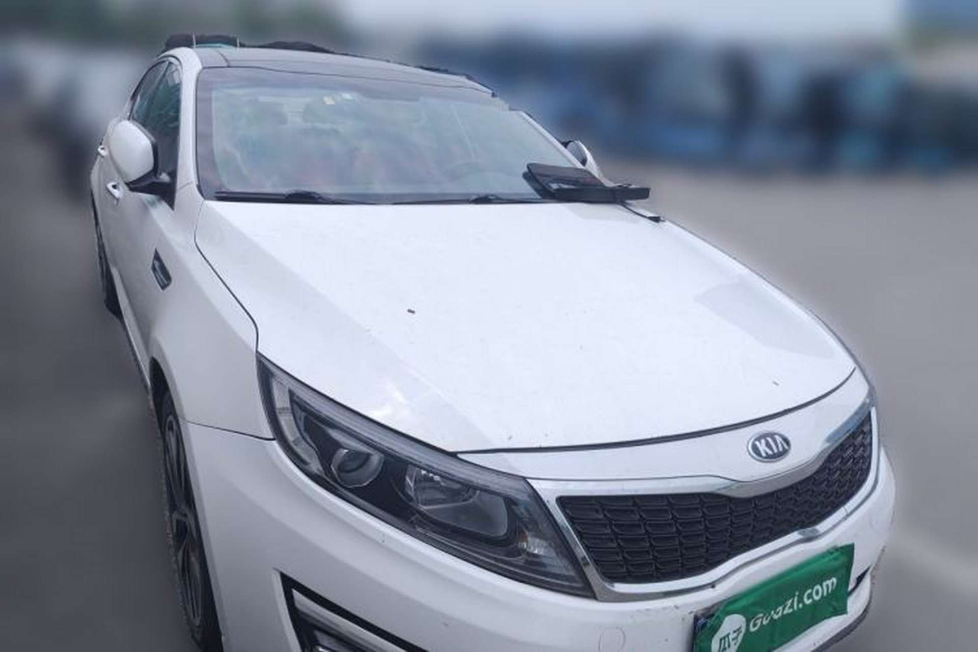 Used Kia K5 2014 2.0L Automatic LUXURY Front Right 45 Deg