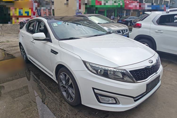 Used Kia K5 2014 2.0L Automatic LUXURY Front Right 45 Deg