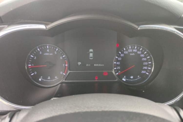Used Kia K5 2014 2.0L Automatic LUXURY Odometer Close Up