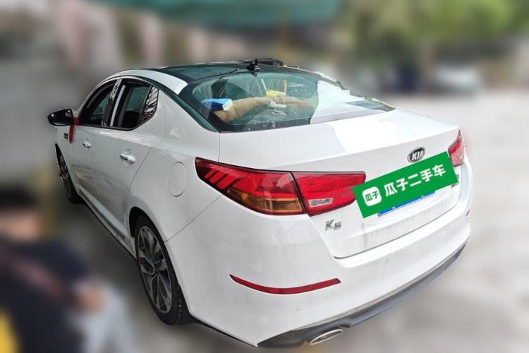 Used Kia K5 2014 2.0L Automatic LUXURY Rear Left 45 Deg