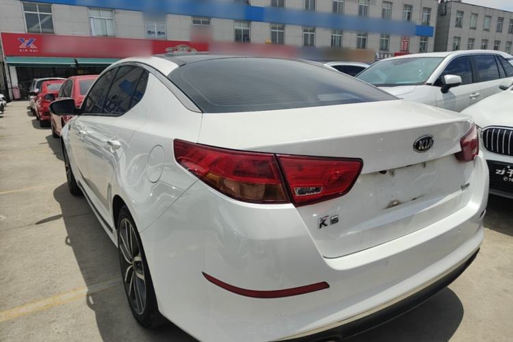 Used Kia K5 2014 2.0T Automatic T-PREMIUM Rear Left 45 Deg
