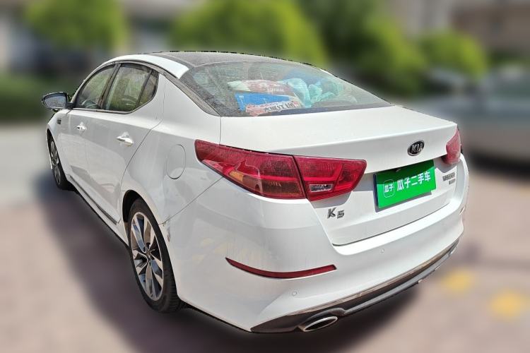 Used Kia K5 2014 2.0L Automatic LUXURY Rear Left 45 Deg