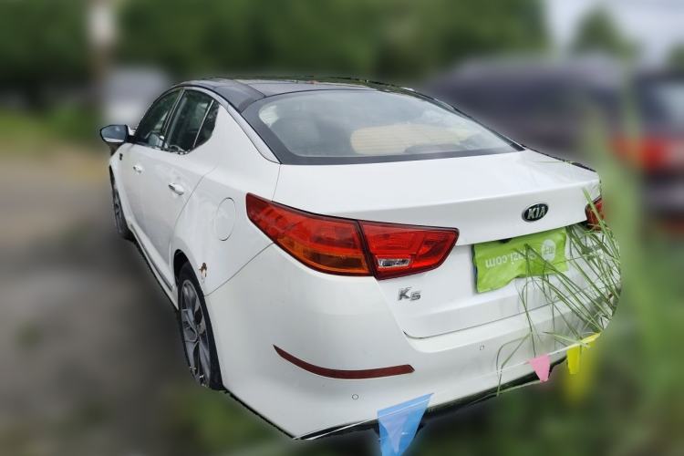 Used Kia K5 2014 2.0L Automatic LUXURY Rear Left 45 Deg