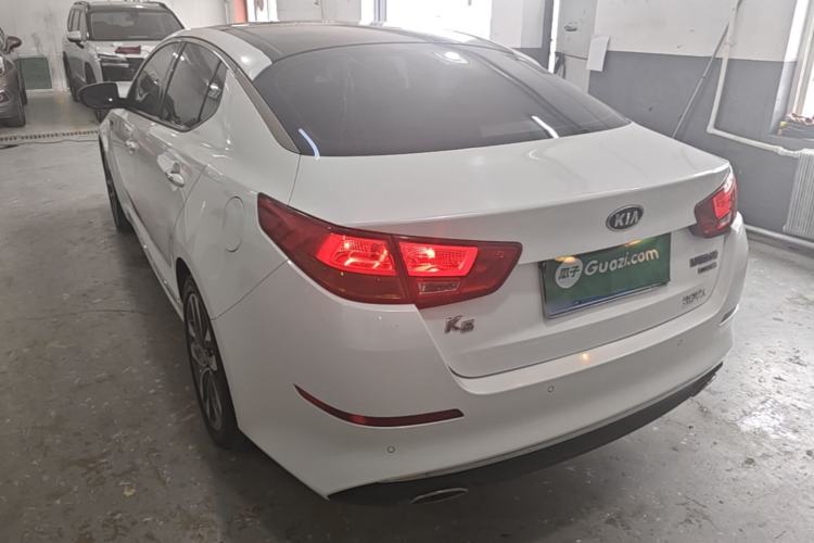 Used Kia K5 2014 2.0L Automatic LUXURY Rear Left 45 Deg