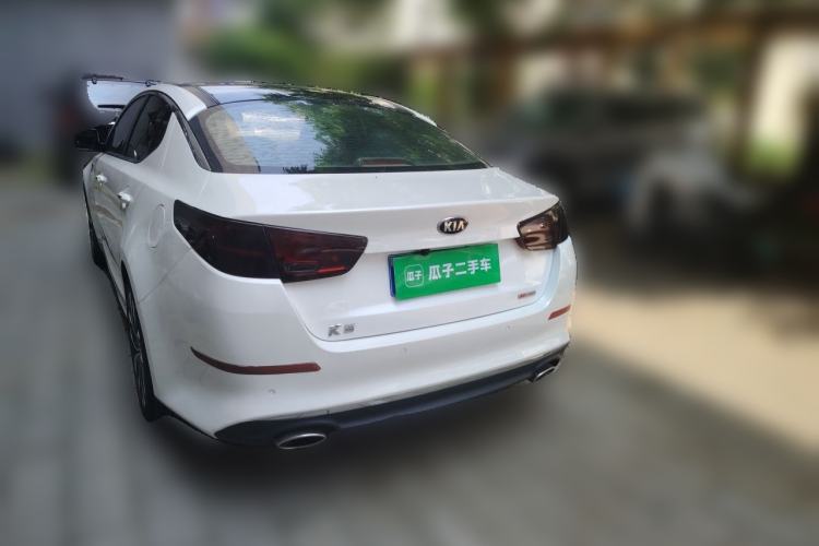 Used Kia K5 2014 2.0L Automatic LUXURY Rear Left 45 Deg
