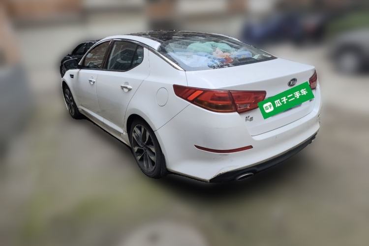 Used Kia K5 2014 2.0L Automatic LUXURY Rear Left 45 Deg