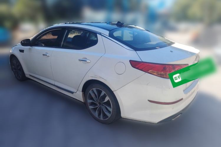 Used Kia K5 2014 2.0L Automatic LUXURY Rear Left 45 Deg