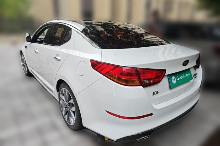 Used Kia K5 2014 2.0L Automatic LUXURY Rear Left 45 Deg