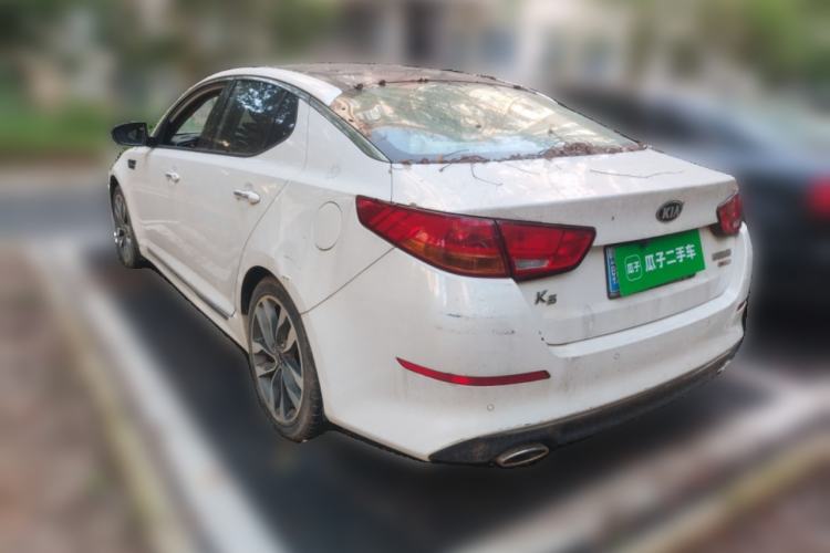 Used Kia K5 2014 2.0L Automatic LUXURY Rear Left 45 Deg