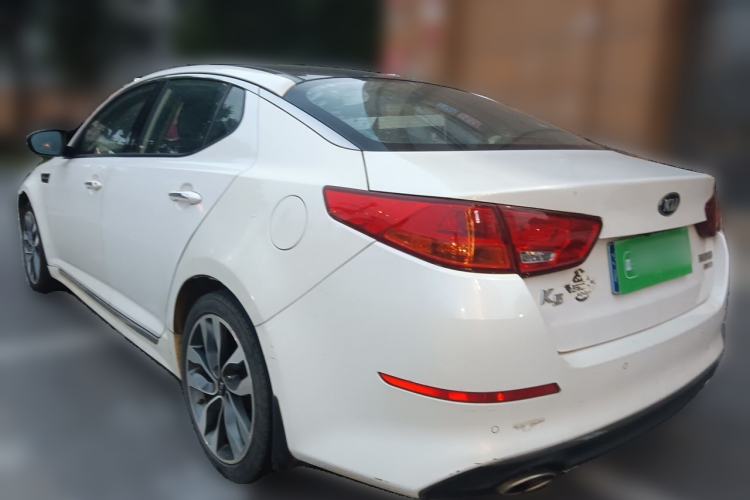 Used Kia K5 2014 2.0L Automatic LUXURY Rear Left 45 Deg