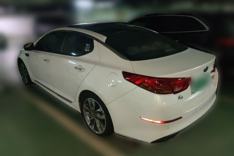 Used Kia K5 2014 2.0L Automatic LUXURY Rear Left 45 Deg