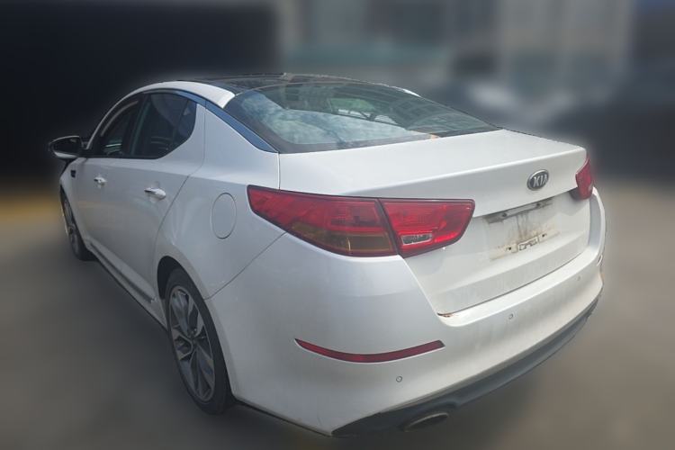 Used Kia K5 2014 2.0L Automatic LUXURY Rear Left 45 Deg