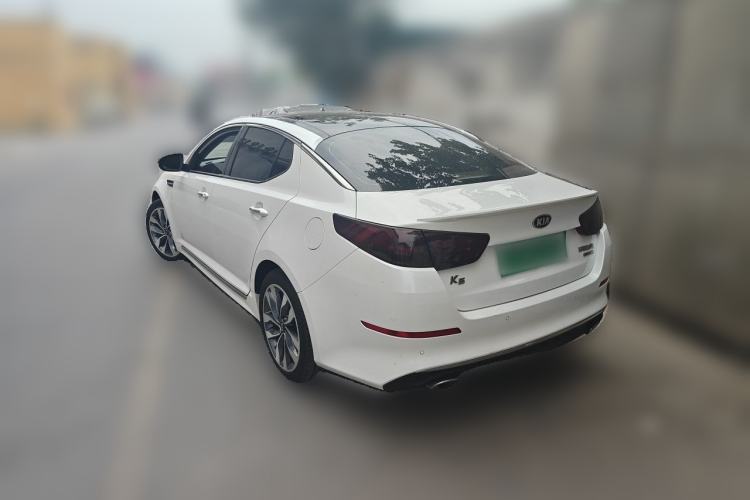 Used Kia K5 2014 2.0L Automatic LUXURY Rear Left 45 Deg