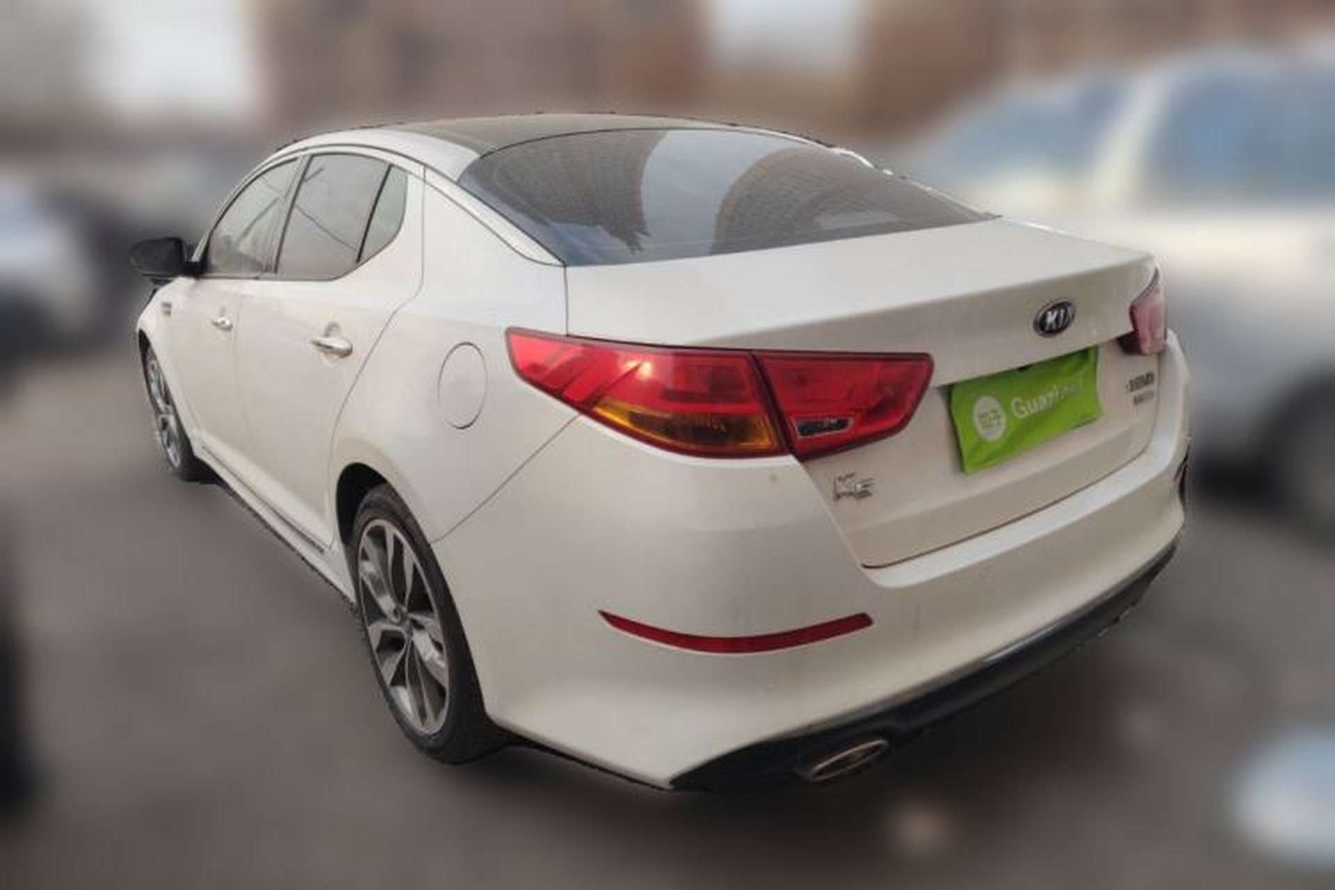 Used Kia K5 2014 2.0L Automatic LUXURY Rear Left 45 Deg