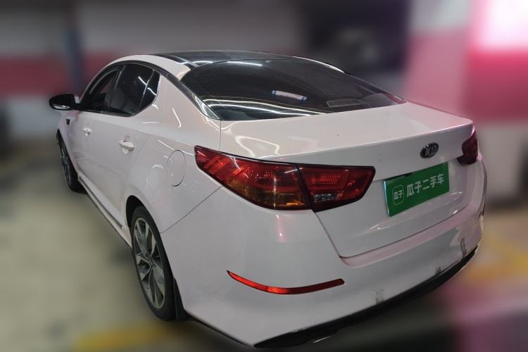 Used Kia K5 2014 2.0L Automatic LUXURY Rear Left 45 Deg