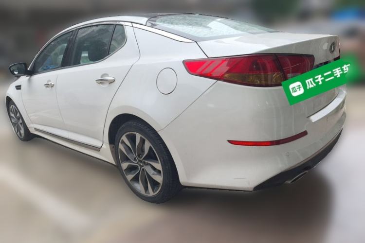 Used Kia K5 2014 2.0L Automatic LUXURY Rear Left 45 Deg