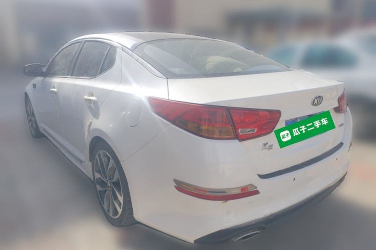 Used Kia K5 2014 2.0L Automatic LUXURY Rear Left 45 Deg