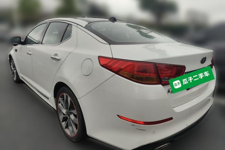 Used Kia K5 2014 2.0L Automatic LUXURY Rear Left 45 Deg