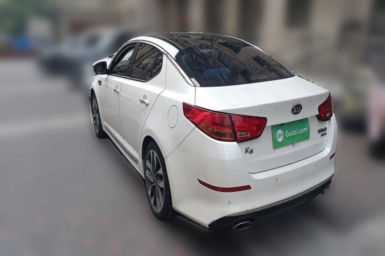 Used Kia K5 2014 2.0L Automatic LUXURY Rear Left 45 Deg