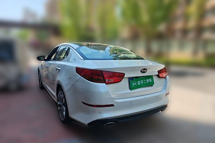 Used Kia K5 2014 2.0L Automatic LUXURY Rear Left 45 Deg