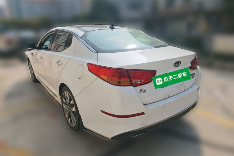 Used Kia K5 2014 2.0L Automatic LUXURY Rear Left 45 Deg