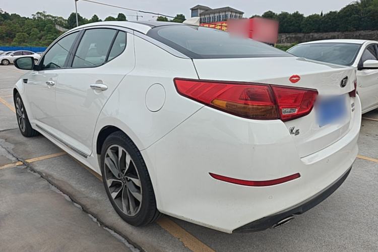 Used Kia K5 2014 2.0L Automatic LUXURY Rear Left 45 Deg