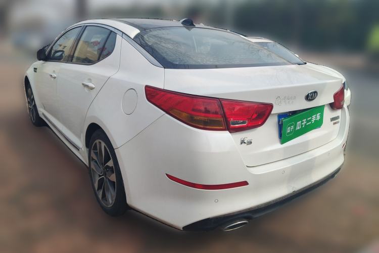 Used Kia K5 2014 2.0L Automatic LUXURY Rear Left 45 Deg
