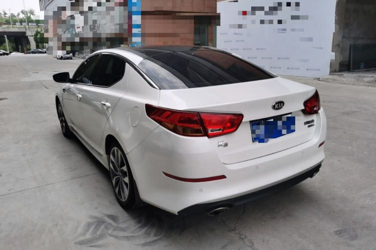 Used Kia K5 2014 2.0L Automatic LUXURY Rear Left 45 Deg