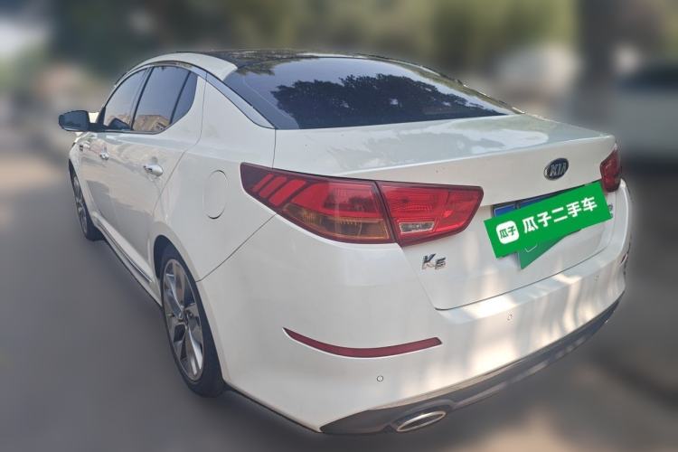 Used Kia K5 2014 2.0L Automatic LUXURY Rear Left 45 Deg