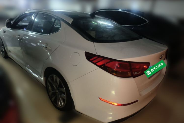 Used Kia K5 2014 2.0L Automatic LUXURY Rear Left 45 Deg