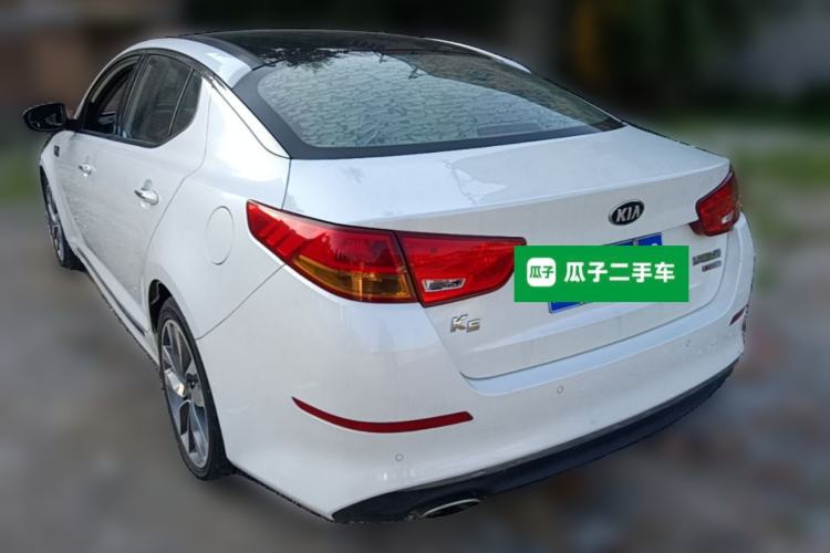 Used Kia K5 2014 2.0L Automatic LUXURY Rear Left 45 Deg
