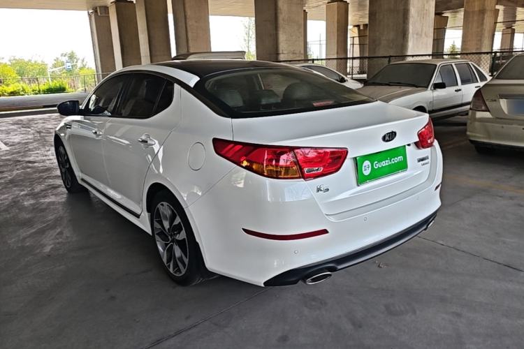 Used Kia K5 2014 2.0L Automatic LUXURY Rear Left 45 Deg