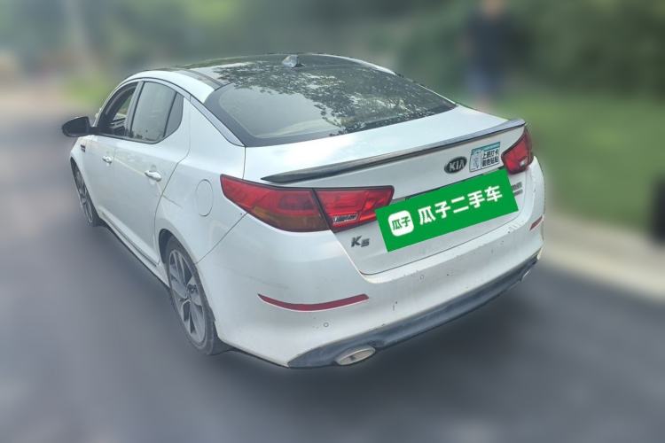 Used Kia K5 2014 2.0L Automatic LUXURY Rear Left 45 Deg