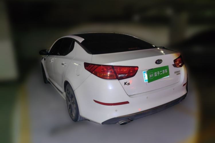 Used Kia K5 2014 2.0L Automatic PREMIUM Rear Left 45 Deg