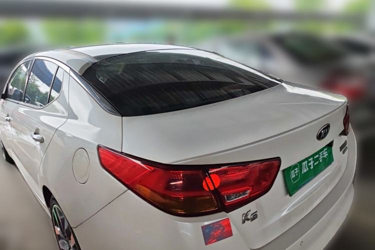 Used Kia K5 2014 2.0L Automatic LUXURY Rear Left 45 Deg