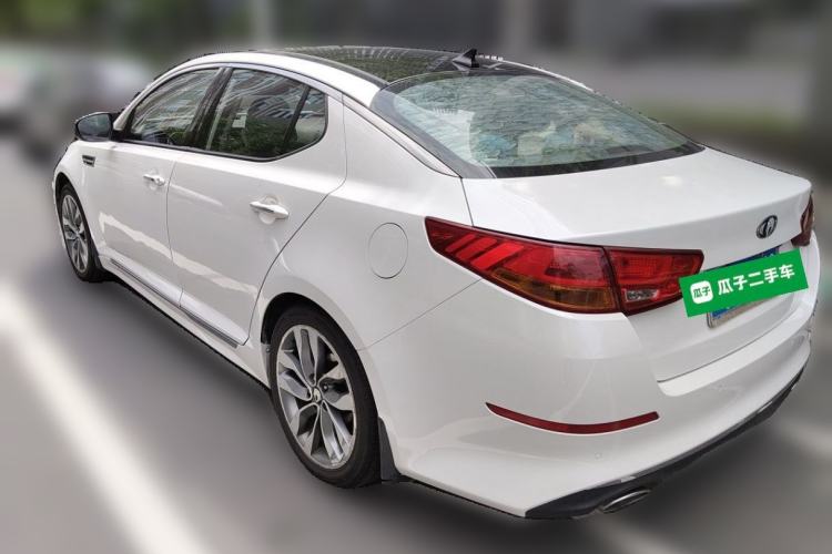 Used Kia K5 2014 2.0L Automatic LUXURY Rear Left 45 Deg