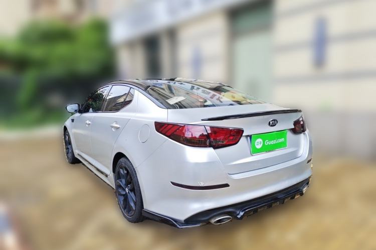 Used Kia K5 2014 2.0L Automatic LUXURY Rear Left 45 Deg