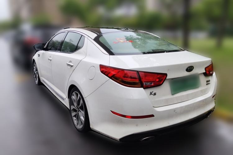 Used Kia K5 2014 2.0L Automatic LUXURY Rear Left 45 Deg