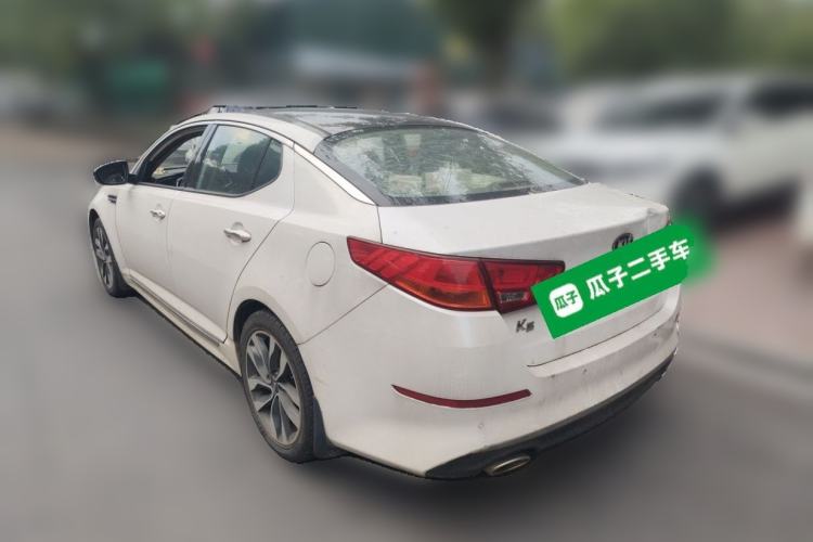Used Kia K5 2014 2.0L Automatic LUXURY Rear Left 45 Deg