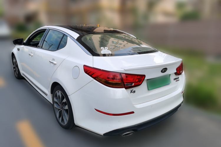 Used Kia K5 2014 2.0L Automatic LUXURY Rear Left 45 Deg