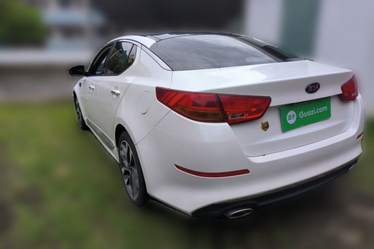 Used Kia K5 2014 2.0L Automatic LUXURY Rear Left 45 Deg