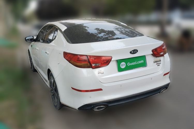 Used Kia K5 2014 2.0L Automatic LUXURY Rear Left 45 Deg
