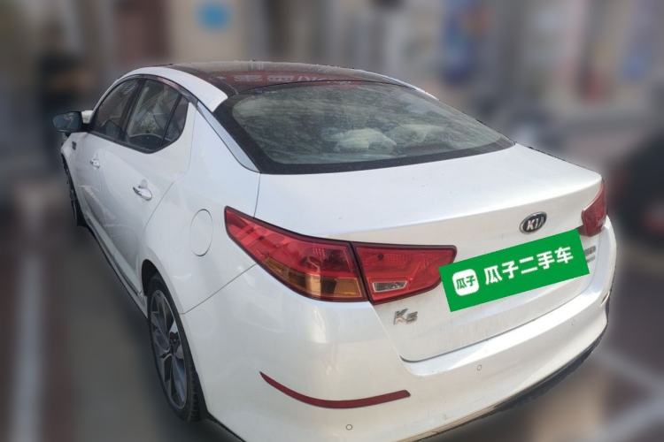 Used Kia K5 2014 2.0L Automatic LUXURY Rear Left 45 Deg