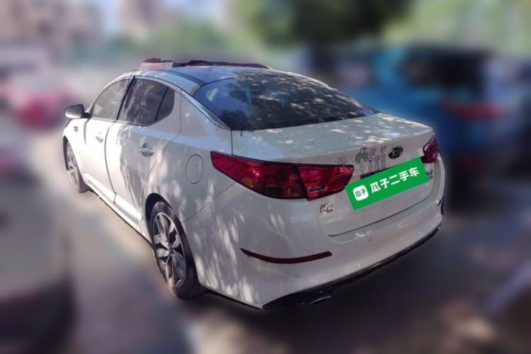 Used Kia K5 2014 2.0L Automatic LUXURY Rear Left 45 Deg