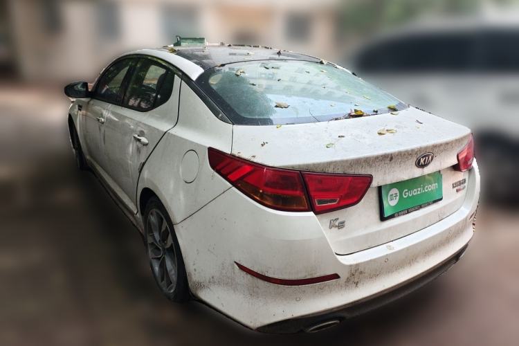 Used Kia K5 2014 2.0L Automatic LUXURY Rear Left 45 Deg