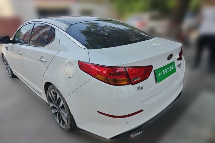 Used Kia K5 2014 2.0L Automatic LUXURY Rear Left 45 Deg